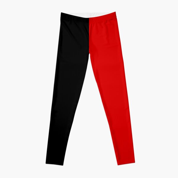 Black and Red Cosplay Pants Leggings