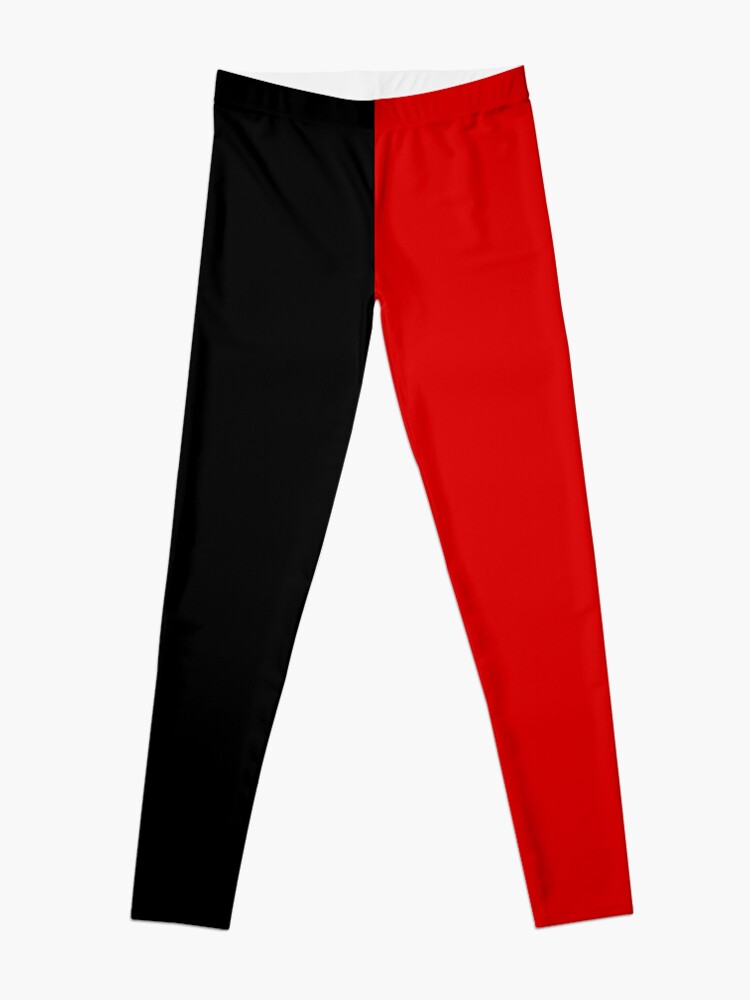 Alternate view of Black and Red Cosplay Pants Leggings