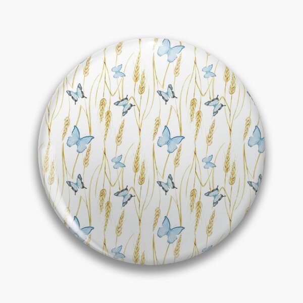 Item preview, Wheatfield Butterflies Pattern designed and sold by kanugi.
