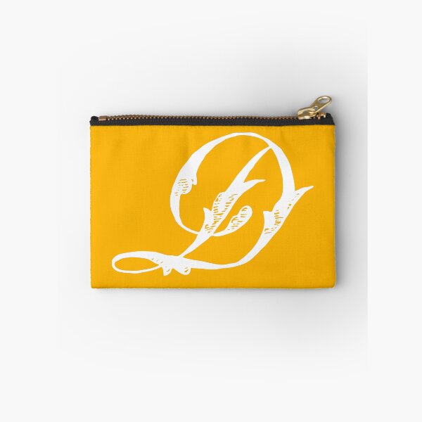 Item preview, Vintage Stylish White Mustard Yellow Monogram Letter D designed and sold by Vintage-TM.