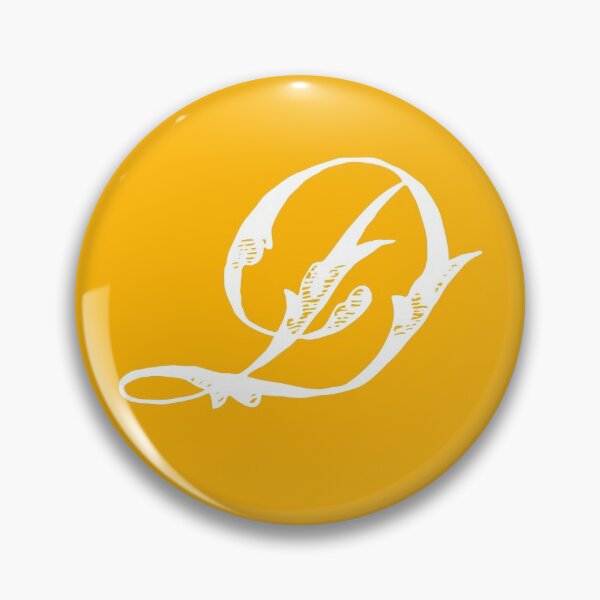 Item preview, Vintage Stylish White Mustard Yellow Monogram Letter D designed and sold by Vintage-TM.