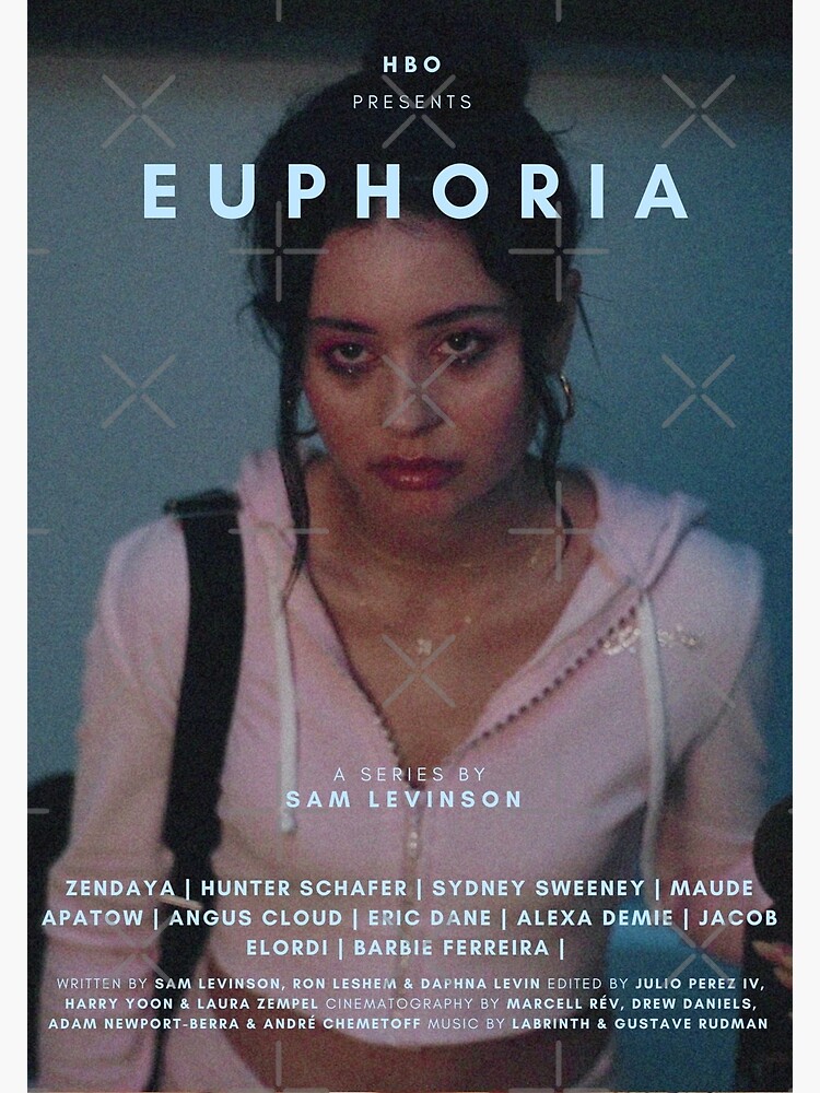 Euphoria Maddy Pink Collage Poster for Sale by mercuryica