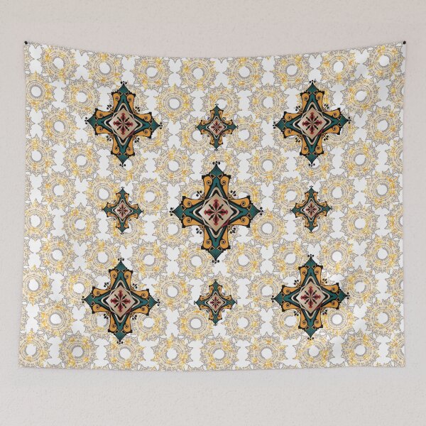 Item preview, abstract cute design on flower background designed and sold by ErhanArt.