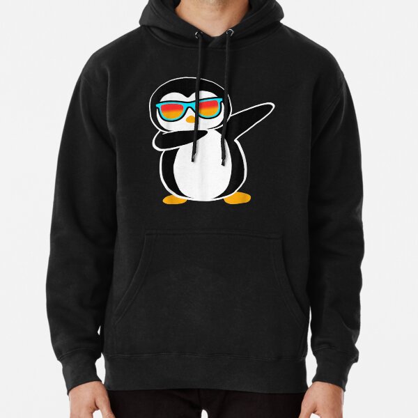 Dabbing Penguin , Cute Animal Gift Pullover Hoodie