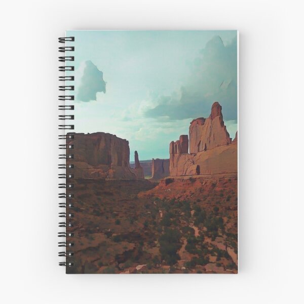 Item preview, Arches National Park Illustration designed and sold by tremendoustees.