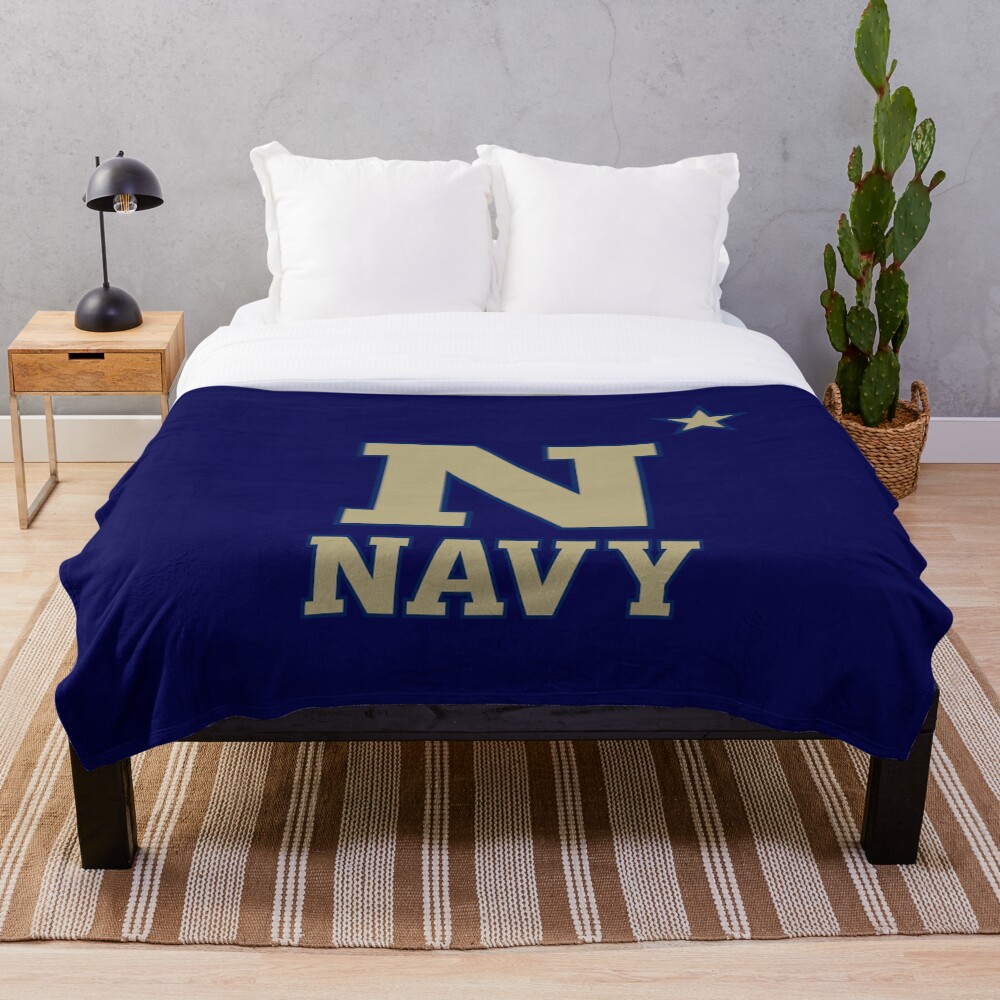 "US Naval Academy USNA Navy" Throw Blanket for Sale by enigmaticone