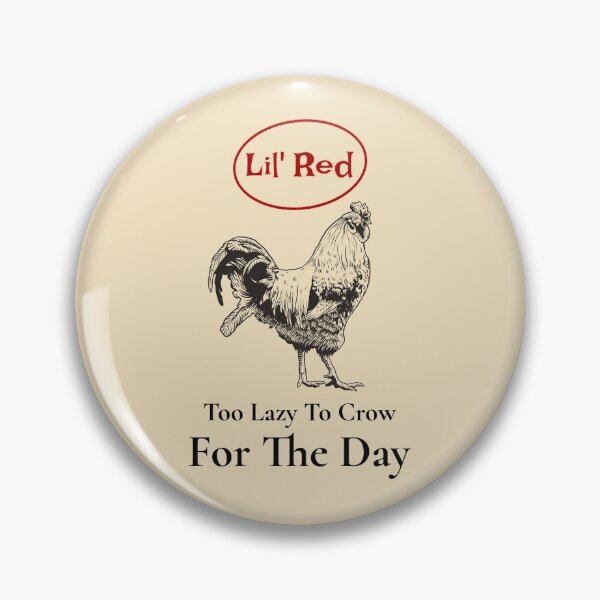 Item preview, Little Red Rooster - Best Unique Deadhead Gifts designed and sold by Sugar-Magnolia.