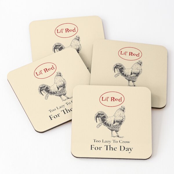 Item preview, Little Red Rooster - Best Unique Deadhead Gifts designed and sold by Sugar-Magnolia.
