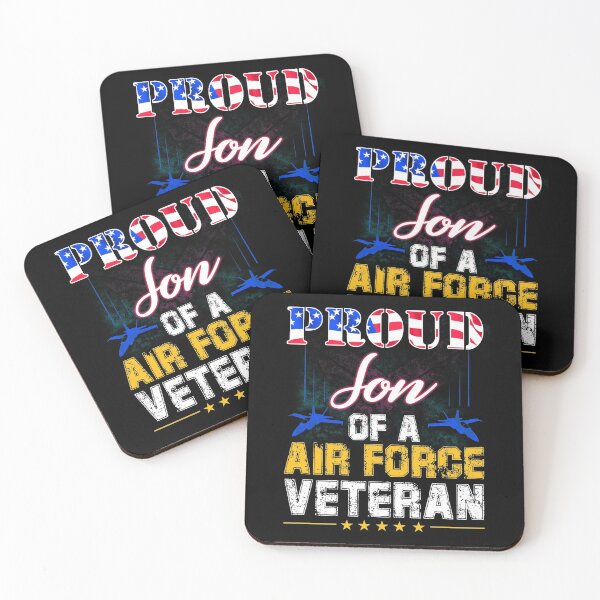Item preview, Proud Son Of A Air Force Veteran American Flag Military designed and sold by BruceFaulkner.