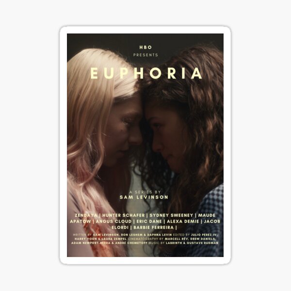 Póster del programa de televisión EUPHORIA RULES Pegatina