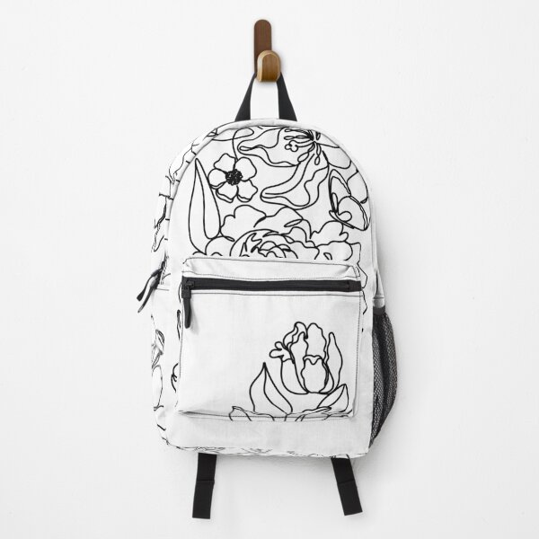 Item preview, Floral Lungs Line Art. Medical concept flowers shaped in human lungs. Coronavirus concept, viral epidemic. Harm of smoking designed and sold by OneLinePrint.