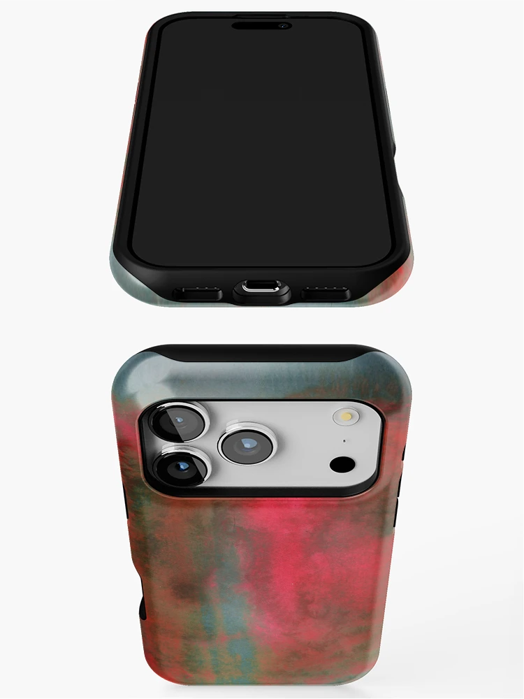 Thumbnail 3 of 4, iPhone Case, 103 red designed and sold by AlgorithmAB.