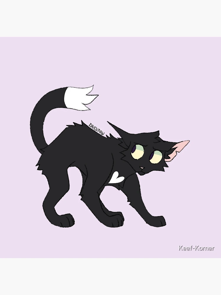 Ravenpaw (Warrior cats) - Drawception