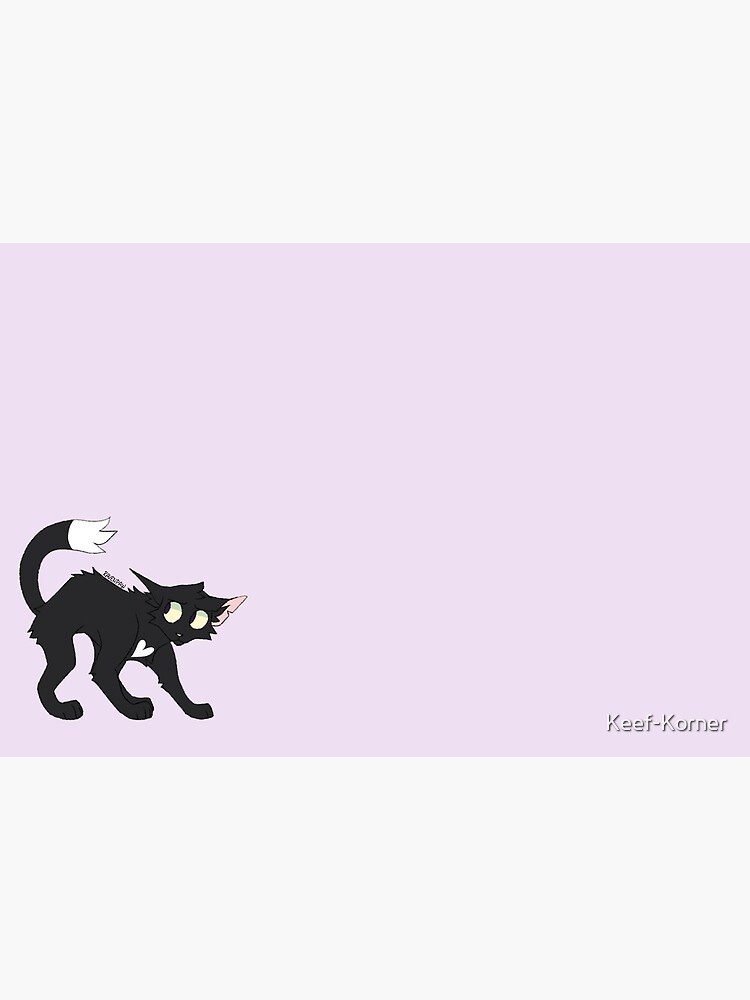 Warrior Cats Ravenpaw Sticker for Sale by Keef-Korner