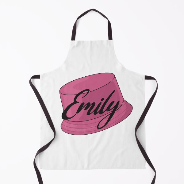Item preview, The name Emily with a pink bucket hat  designed and sold by Fruit-Tee.