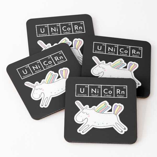 Item preview, Unicorn Periodic Table of Elements designed and sold by ThreadsNouveau.