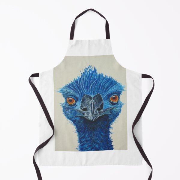 Item preview, Punk blue emu bird designed and sold by Julie Matthews.