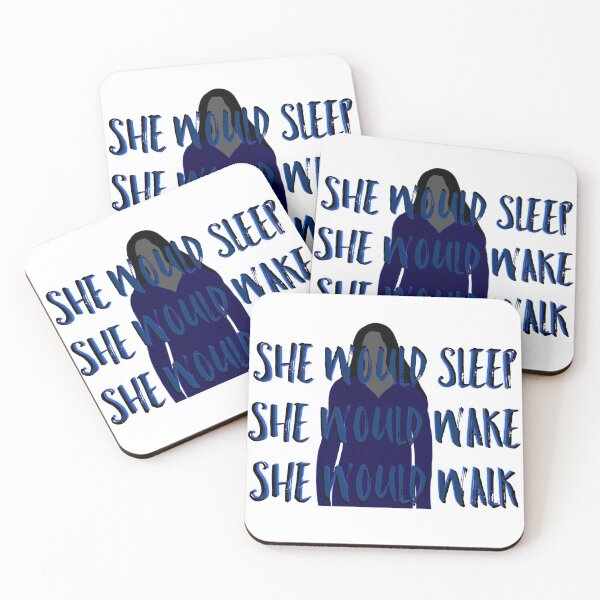 Item preview,  She would sleep, wake, walk  designed and sold by valenpedro.