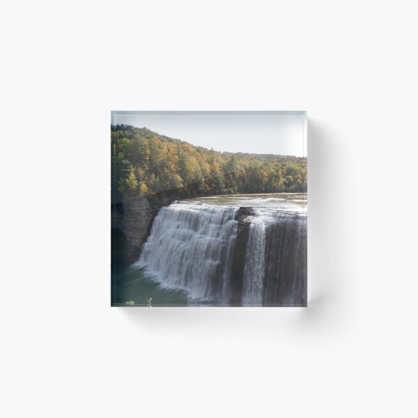 Item preview, waterfall nature fall photograph letchworth  designed and sold by Kaysart2020.