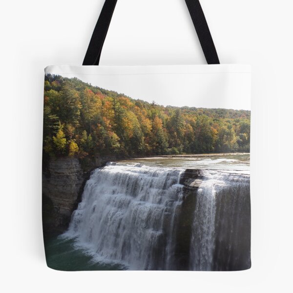 Item preview, waterfall nature fall photograph letchworth  designed and sold by Kaysart2020.