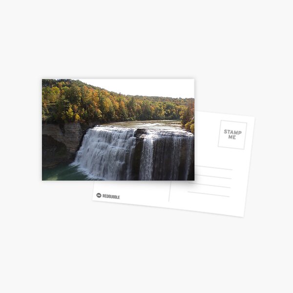 Item preview, waterfall nature fall photograph letchworth  designed and sold by Kaysart2020.