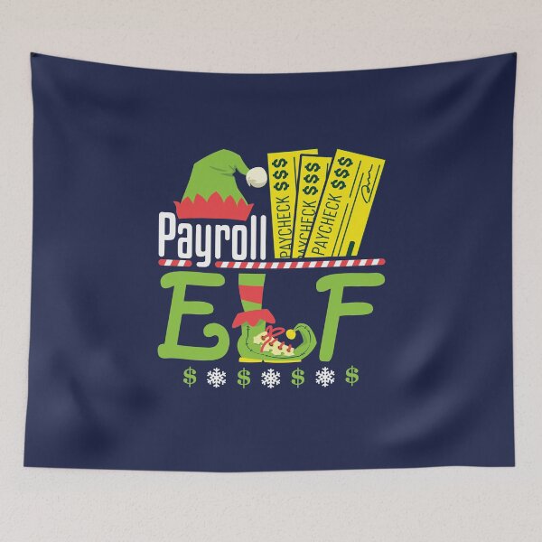 Item preview, Payroll Elf Christmas Xmas Payroll Clerk Manager designed and sold by jaygo.