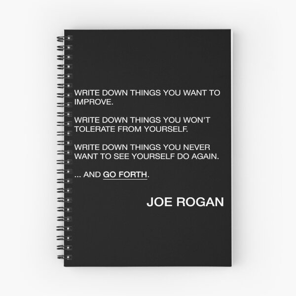 Item preview, Joe Rogan Go Forth Quote designed and sold by JamiePullThatUp.