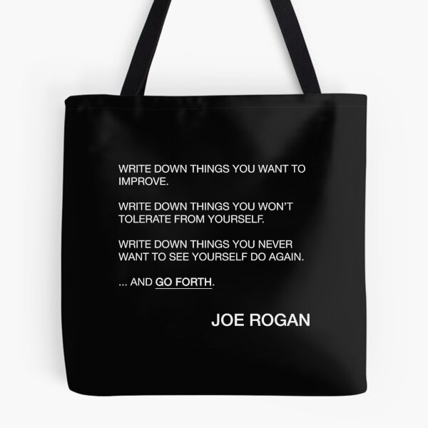 Item preview, Joe Rogan Go Forth Quote designed and sold by JamiePullThatUp.