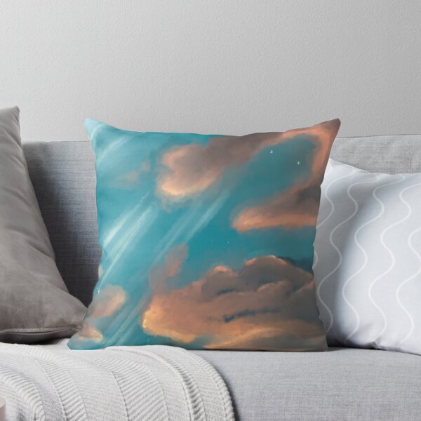 Item preview, Late evening clouds with stars / sparkles designed and sold by Jenny Romeril.