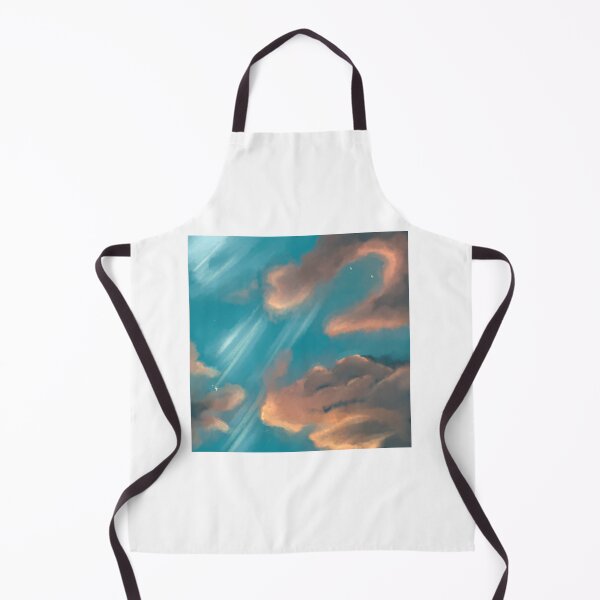 Item preview, Late evening clouds with stars / sparkles designed and sold by Jenny Romeril.