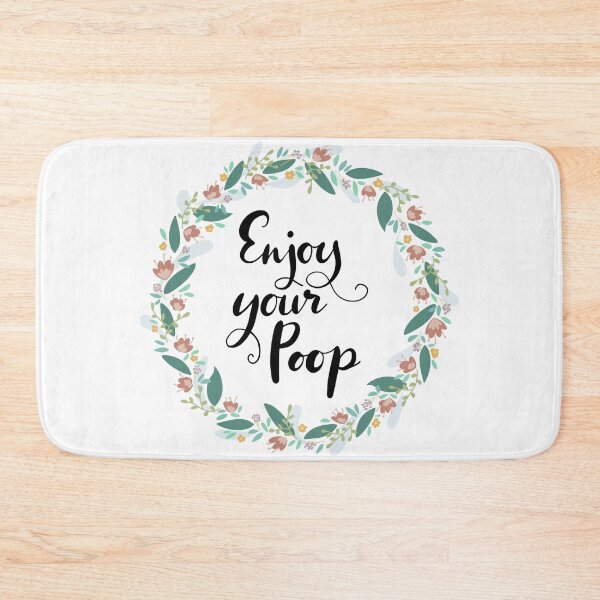 Item preview, Enjoy Your Poop - Sassy Floral designed and sold by VivtheFish.