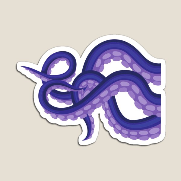 Item preview, Get Kraken Purple Tentacle  designed and sold by BodhiCrave.