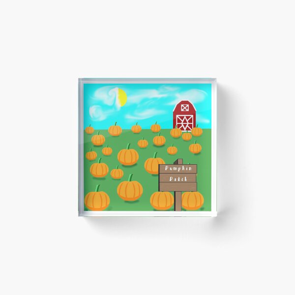 Item preview, Cute pumpkin patch animated style design  designed and sold by L1221e92.