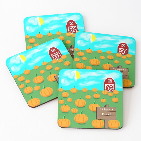 Item preview, Cute pumpkin patch animated style design  designed and sold by L1221e92.