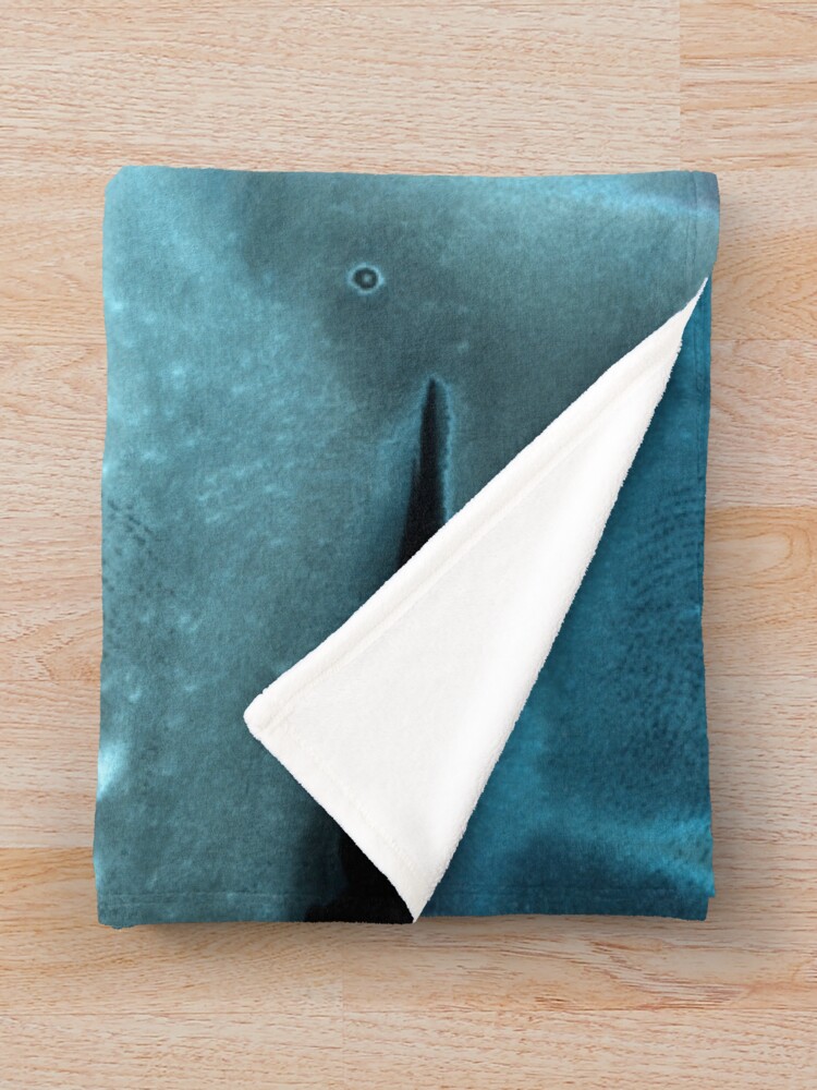 Thumbnail 3 of 6, Throw Blanket, 104 blue designed and sold by AlgorithmAB.