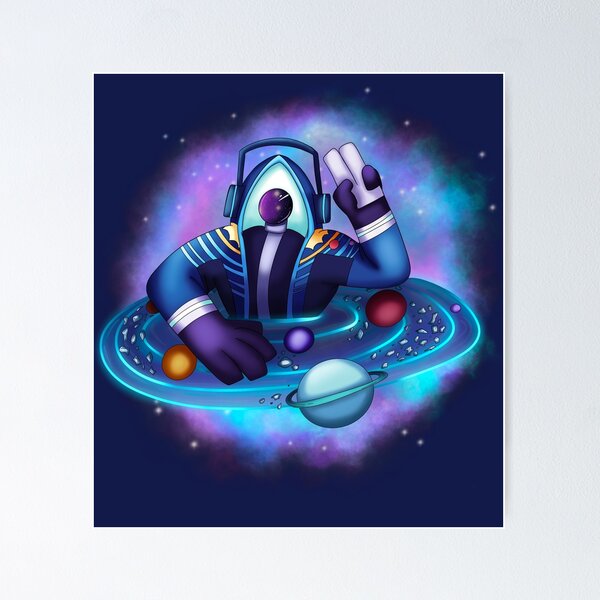 Item preview, No Straight Roads DJ Subatomic Supernova designed and sold by CaptainShivers.