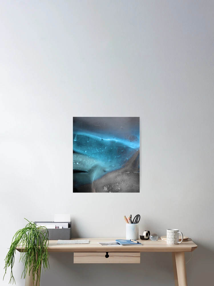 Imagen 2 de 3, Póster con la obra 104 azul, diseñada y vendida por AlgorithmAB.
