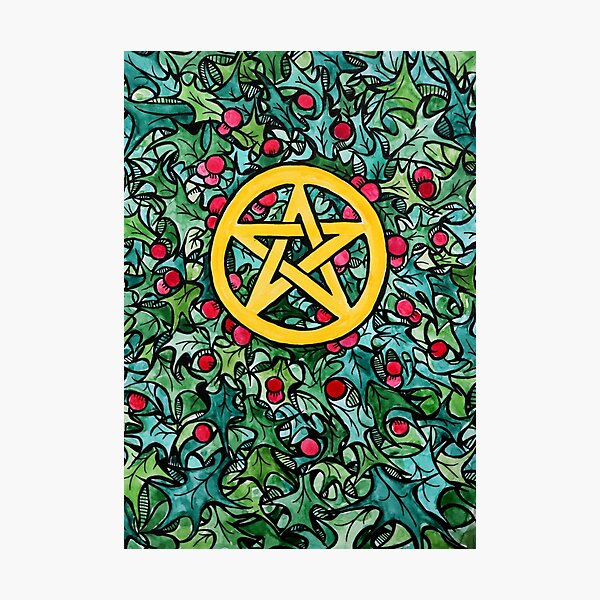 Aperçu de l'œuvre Yule Pentacle créée et vendue par FrictionMaxxing.