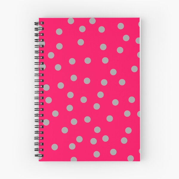 Item preview, Dots gray on pink background designed and sold by oxoxoxo.