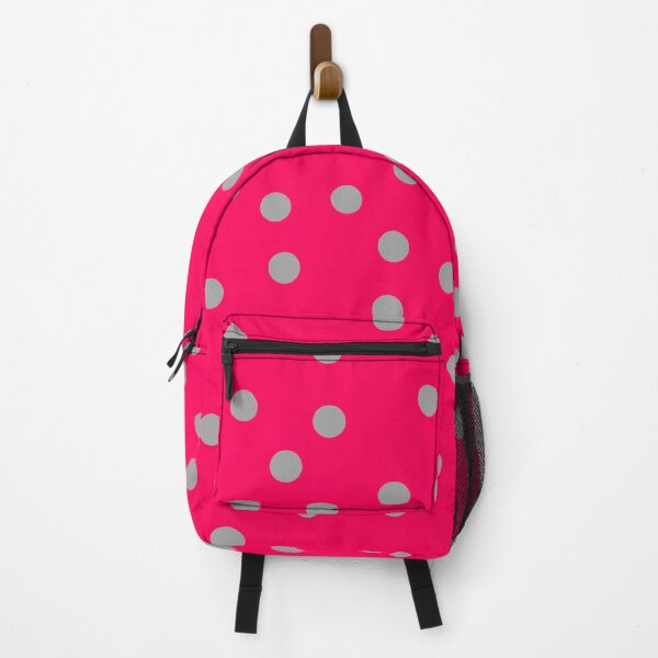 Item preview, Dots gray on pink background designed and sold by oxoxoxo.