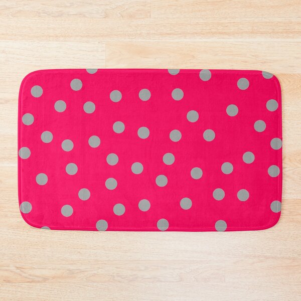 Item preview, Dots gray on pink background designed and sold by oxoxoxo.