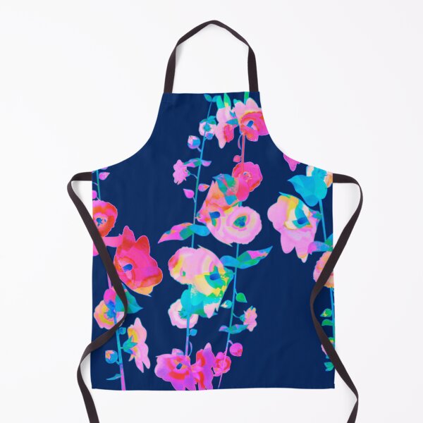 Item preview, colorful hollyhocks designed and sold by clemfloral.