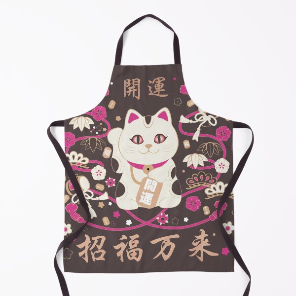Item preview, Japanese Lucky Cat Pink designed and sold by SnarkyDoodles.