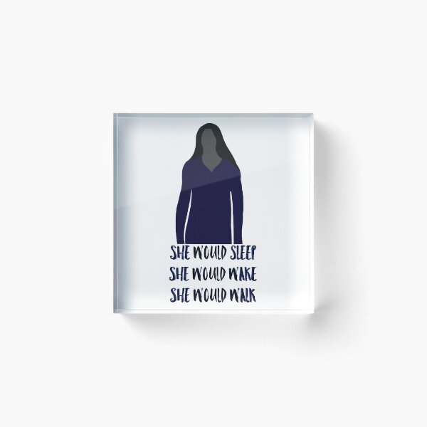 Item preview, she would sleep, wake, walk designed and sold by valenpedro.