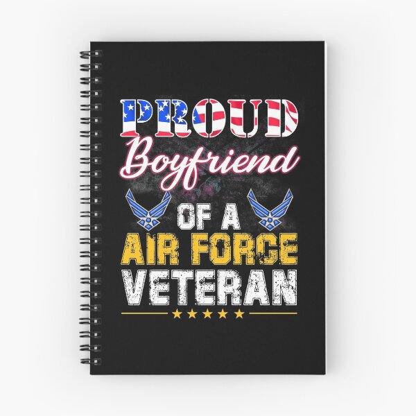 Item preview, Proud Boyfriend Of A Air Force Veteran American Flag Military designed and sold by BruceFaulkner.