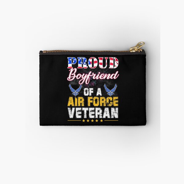 Item preview, Proud Boyfriend Of A Air Force Veteran American Flag Military designed and sold by BruceFaulkner.