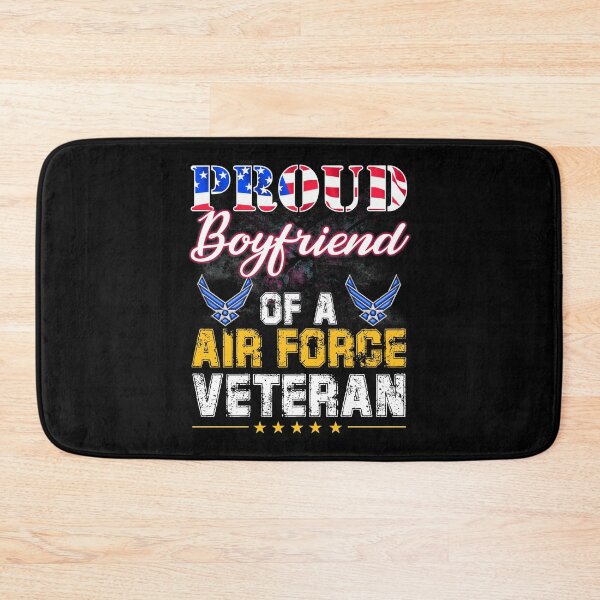 Item preview, Proud Boyfriend Of A Air Force Veteran American Flag Military designed and sold by BruceFaulkner.