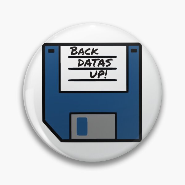 Item preview, Back Datas Up! Floppy Disk designed and sold by Hackmethod.