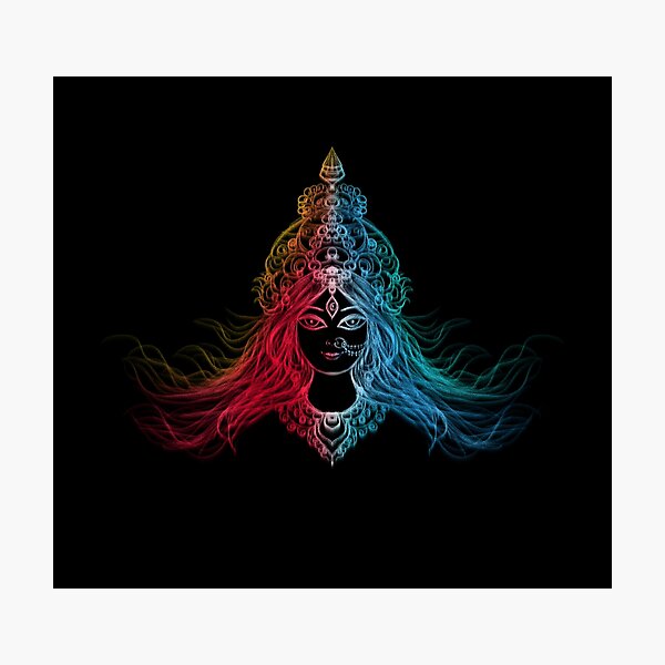 Item preview, Devi Durga Arte digital Obra de Maa Durga Navratri especial designed and sold by nikhilmishra.