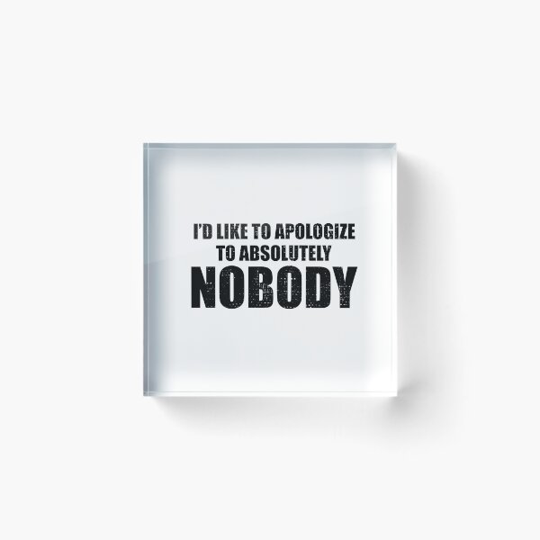Item preview, Conor McGregor Apologize to nobody design designed and sold by Mariamdesign.